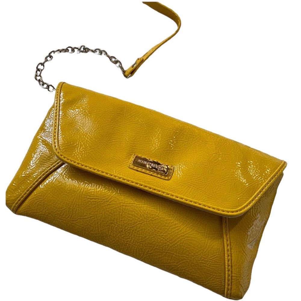 NINE WEST yellow women’s crossbody purse NWT